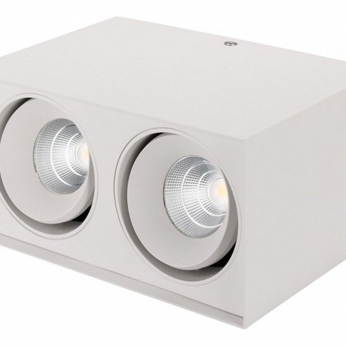 Потолочный светодиодный светильник Arlight SP-Cubus-S100x200-2x11W Warm3000 023084(2)