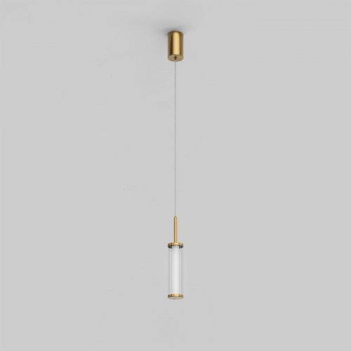 Подвесной светильник Eurosvet Stark 50386/1 LED латунь