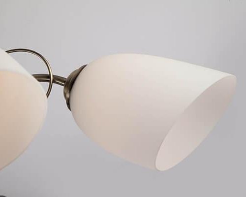 Потолочная люстра Eurosvet 30107/5 античная бронза