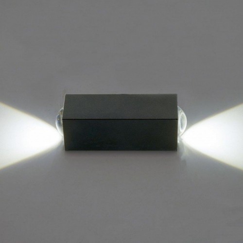 Светодиодный светильник стационарный Feron AL52 2*1W 4000K серый 51137