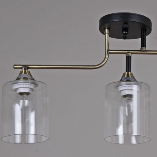 Потолочная люстра Reluce 02312-0.3-03 AB+BK