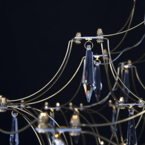 Подвесная люстра Mira 10259/800 Gold Asfour Подвесная люстра Mira 10259/800 Gold Asfour