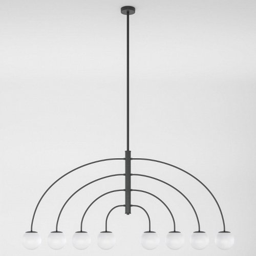 Потолочная люстра Eurosvet Cenacolo 30179/8 черный
