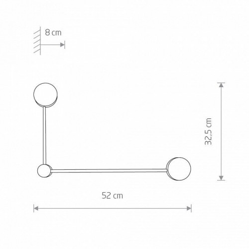 Бра Nowodvorski Orbit 7804 Бра Nowodvorski Orbit 7804