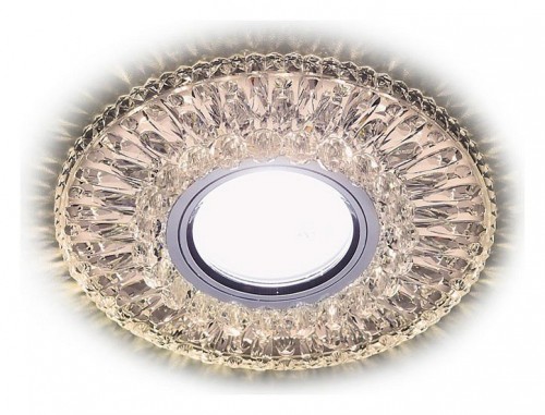 Встраиваемый светодиодный светильник Ambrella light Led S380 CL/WW