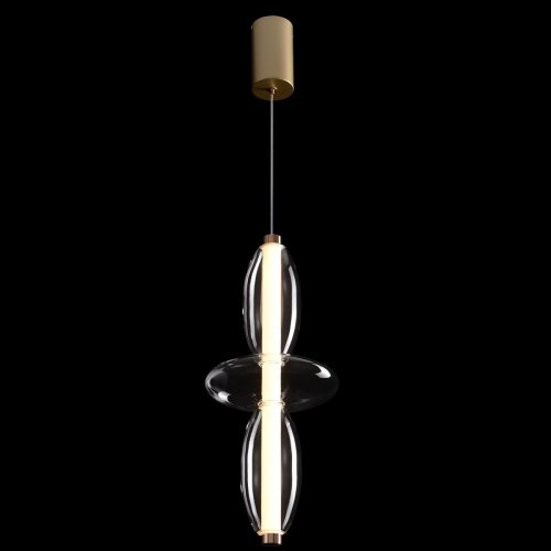 Подвесной светодиодный светильник Crystal Lux Quasar SP14W Led Transparent