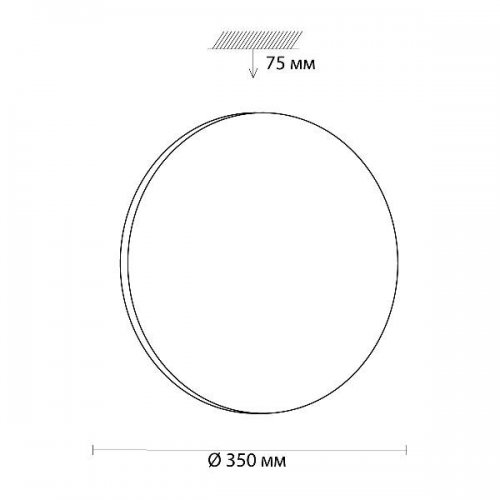 Настенно-потолочный светильник Sonex Simple 3017/CL Настенно-потолочный светильник Sonex Simple 3017/CL