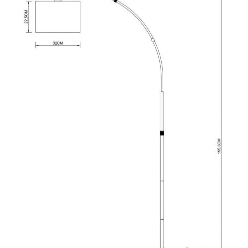 Напольный торшер Arte Lamp Paolo A4060PN-1CC