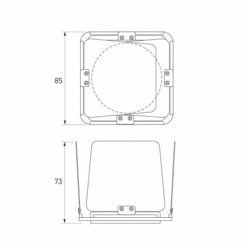 Плафон металлический Arlight ARTIFACT 057161
