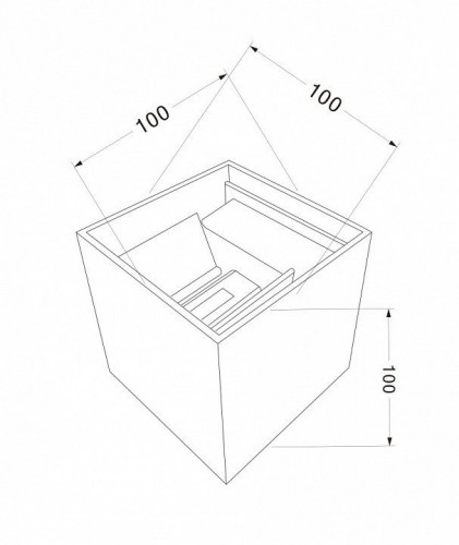 Уличный настенный светодиодный светильник Maytoni Fulton O572WL-L6W Уличный настенный светодиодный светильник Maytoni Fulton O572WL-L6W