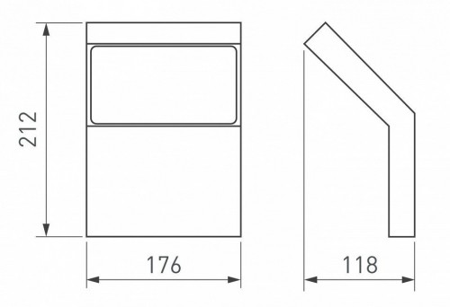 Архитектурная подсветка Arlight LGD-ECRAN-WALL 029989