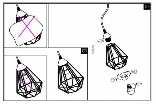 Настольная лампа Eglo Tarbes 94192