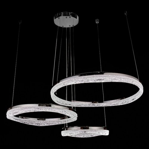 Подвесная люстра Celeste LE7768/800-3F Black Chrome