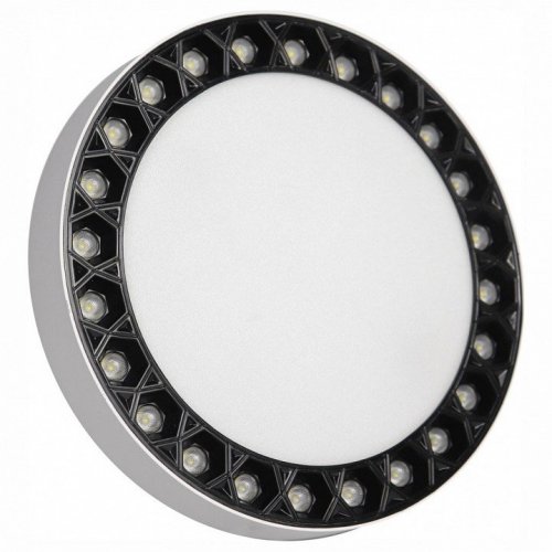 Потолочный светодиодный светильник iLedex Mercury 5552-36W-D217-3/4K-WH+BK