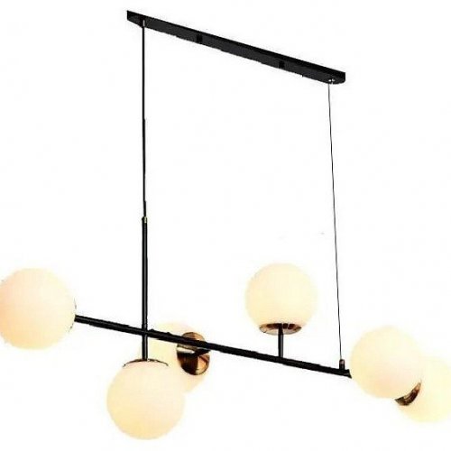 Подвесной светильник iLamp Golden 9136P/6 BK-WH