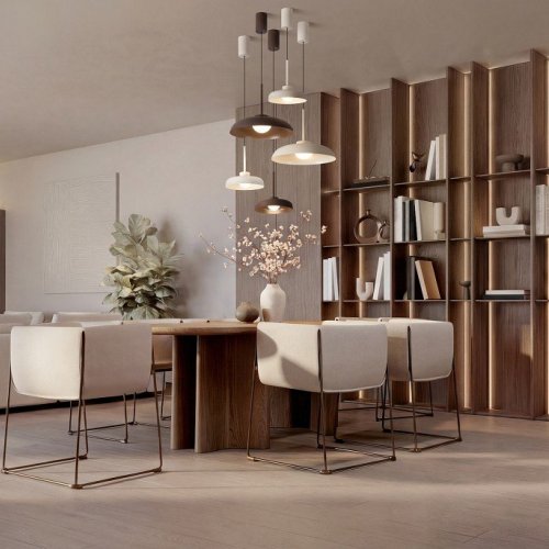 Подвесной светильник Freya Movement FR5602PL-L5BR1 Подвесной светильник Freya Movement FR5602PL-L5BR1