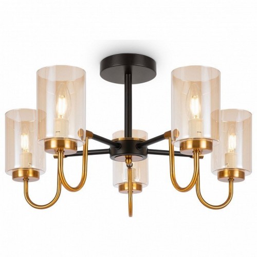 Потолочная люстра Freya Jewel FR5321CL-05BZ Потолочная люстра Freya Jewel FR5321CL-05BZ