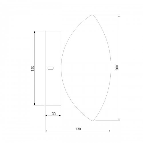 Настенный светодиодный светильник Eurosvet Ripple 50389/1 LED латунь Настенный светодиодный светильник Eurosvet Ripple 50389/1 LED латунь