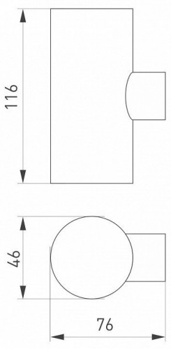 Архитектурная подсветка Arlight KT-RAY-WALL 034136 Архитектурная подсветка Arlight KT-RAY-WALL 034136