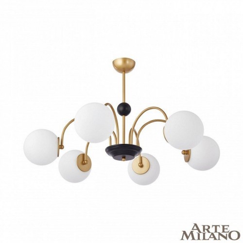 Потолочная люстра Arte Milano Napoli 312066/D850/6 BS/BK
