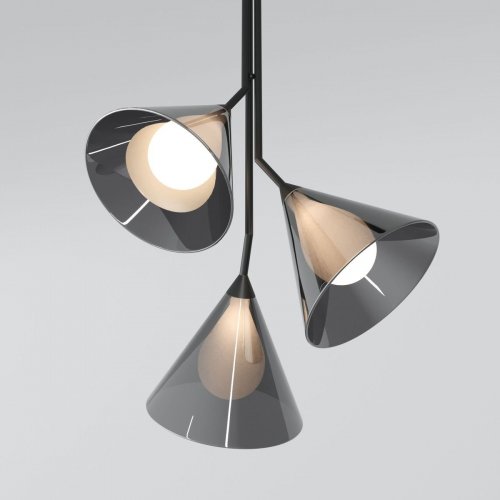 Подвесной светильник Eurosvet Enigma 70161/3 черный Подвесной светильник Eurosvet Enigma 70161/3 черный