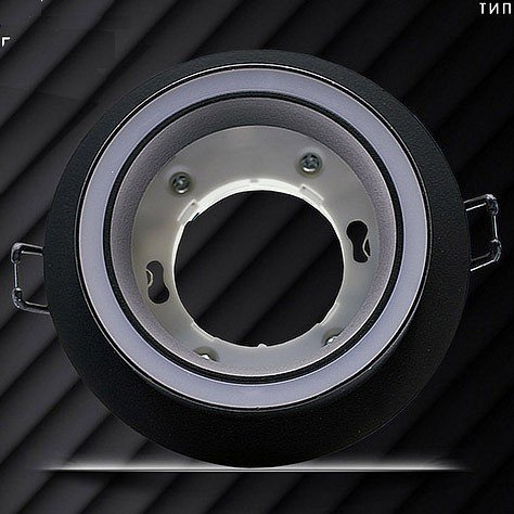 Встраиваемый светильник AM-Group  AM539-GX53BK