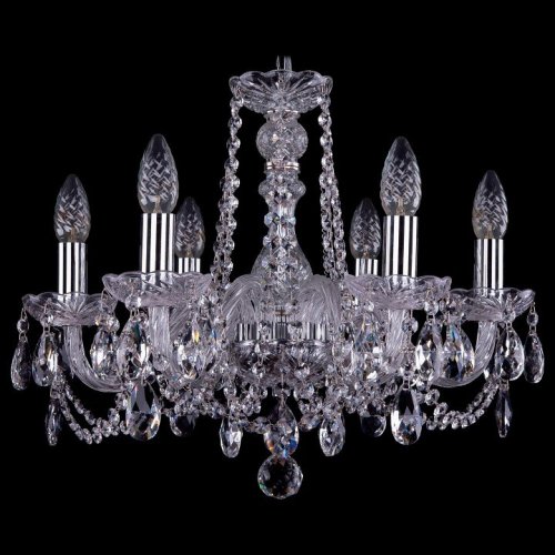 Подвесная люстра Bohemia Ivele Crystal 1402/6/160/Ni