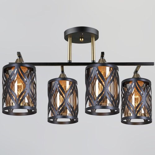 Потолочная люстра Reluce 05942-0.3-04 BK+COP Потолочная люстра Reluce 05942-0.3-04 BK+COP