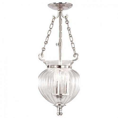 Потолочная люстра Elstead Finsbury Park FP/P/S POL NCKL Потолочная люстра Elstead Finsbury Park FP/P/S POL NCKL