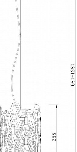Подвесной светильник Maytoni Tissage MOD490PL-01G Подвесной светильник Maytoni Tissage MOD490PL-01G