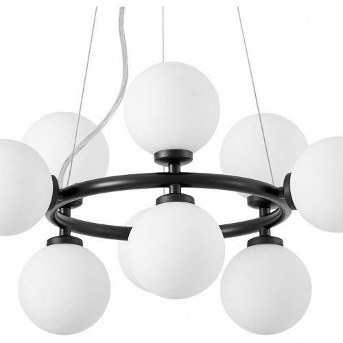 Подвесной светильник Lumina Deco Marsiada LDP 6033-9 BK Подвесной светильник Lumina Deco Marsiada LDP 6033-9 BK
