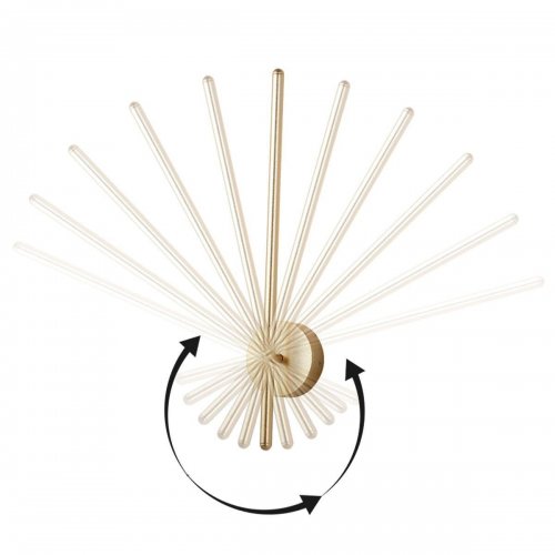 Бра Crystal VERDE AP L700 GOLD NEW