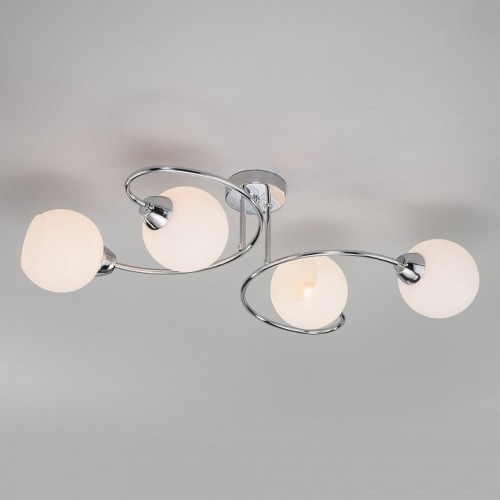 Потолочная люстра Eurosvet Tulia 30136/4 хром Потолочная люстра Eurosvet Tulia 30136/4 хром