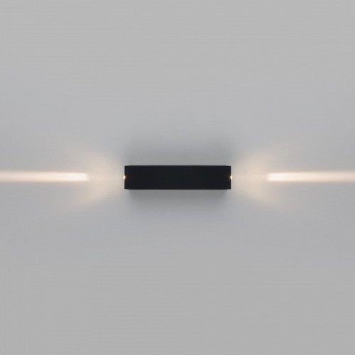 Уличный настенный светодиодный светильник Elektrostandard Blaze 35136/W черный a057050 Уличный настенный светодиодный светильник Elektrostandard Blaze 35136/W черный a057050