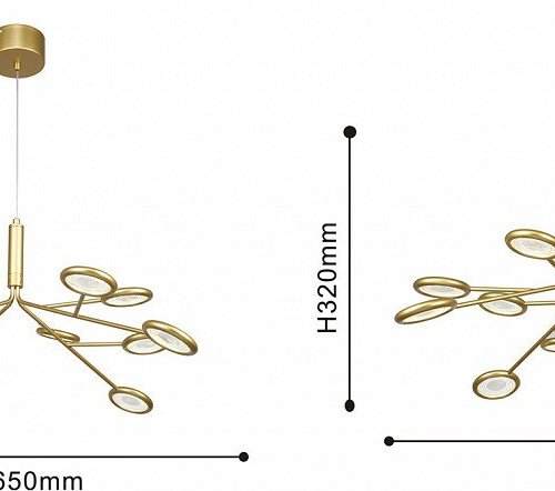 Подвесная люстра F-Promo Mugs 4253-12P Подвесная люстра F-Promo Mugs 4253-12P