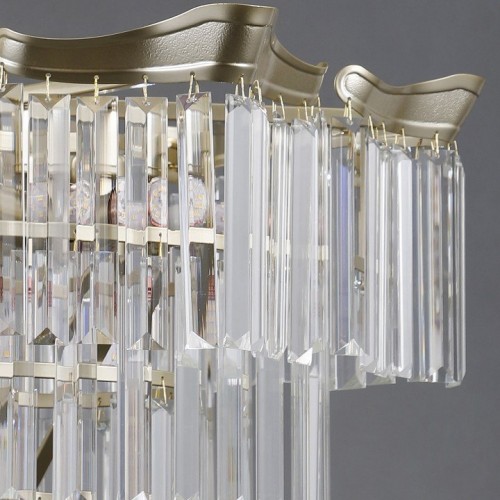 Подвесная люстра Illumico IL3575-6+3PSQ-24 GD LYRA