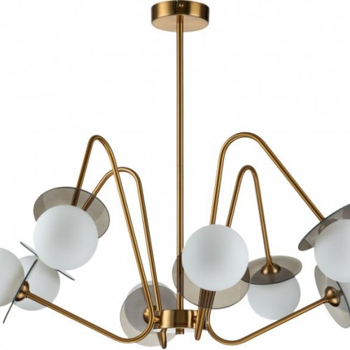 Подвесная люстра Indigo Jazz 11020/8R Brass V000166