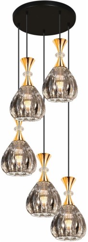 Подвесная люстра Reluce 09015-0.9-05 Smoke