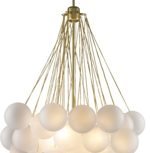 Потолочная люстра iLamp Globe 10099P/3-D800 GL-WH