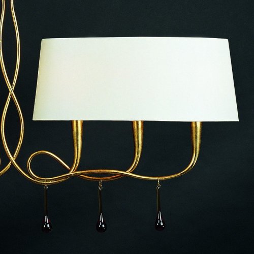 Подвесная люстра Mantra Paola Gold Painting 3541 Подвесная люстра Mantra Paola Gold Painting 3541