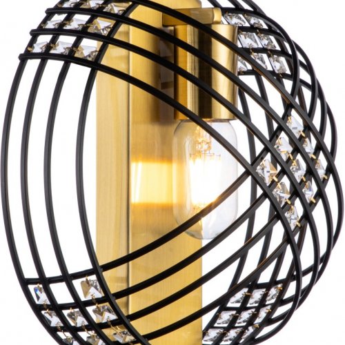 Настенный светильник Indigo Fresco 10001/1W Black V000105