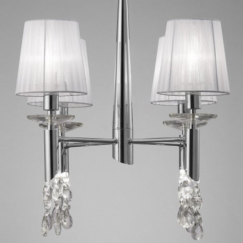 Подвесная люстра Mantra Tiffany Chrome 3852