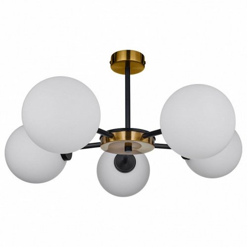 Люстра на штанге 33 идеи S01WH CHN800S.05.17BL.PA-S01WH