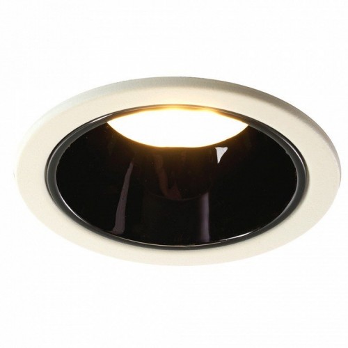 Светильник встраиваемый Feron DL3102 потолочный MR16 G5.3 белый + черный хром 51399