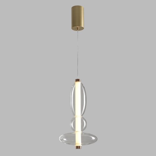 Подвесной светодиодный светильник Crystal Lux Quasar SP10W Led Transparent