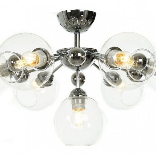 Потолочная люстра Lumina Deco Devoli 8040-7 CHR+PR