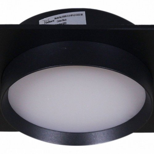 Встраиваемый светильник Reluce Technical 53005 53005-9.0-001LD GX53 BK Встраиваемый светильник Reluce Technical 53005 53005-9.0-001LD GX53 BK