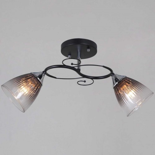 Потолочная люстра Reluce 13560-0.3-02 BK+CR