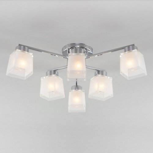 Потолочная люстра Eurosvet Delfi 30162/6 хром