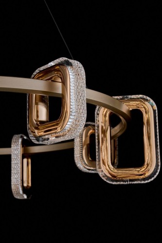 Подвесная люстра Theona LE7701/6 Grey/Gold